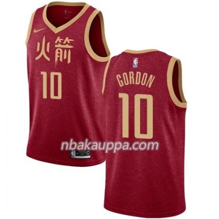 Houston Rockets Eric Gordon 10 2018-19 Nike City Edition Punainen Pelipaidat Swingman - Miesten